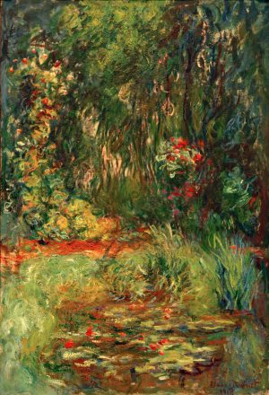 Claude Monet „Winkel des Seerosenteiches“ 88 x 130 cm