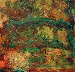 Claude Monet „Die Japanische Brücke“ 92 x 88 cm