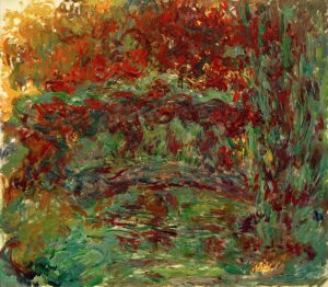 Claude Monet „Die japanische Brücke“ 100 x 89 cm