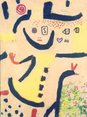 Paul Klee „Ein Kinderspiel“ 32 x 43 cm