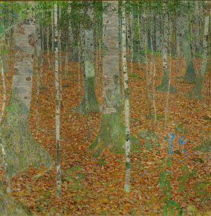 Gustav Klimt „Birkenwald“ 110 x 110 cm
