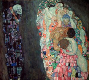 Gustav Klimt „Tod und Leben“ 198 x 178 cm