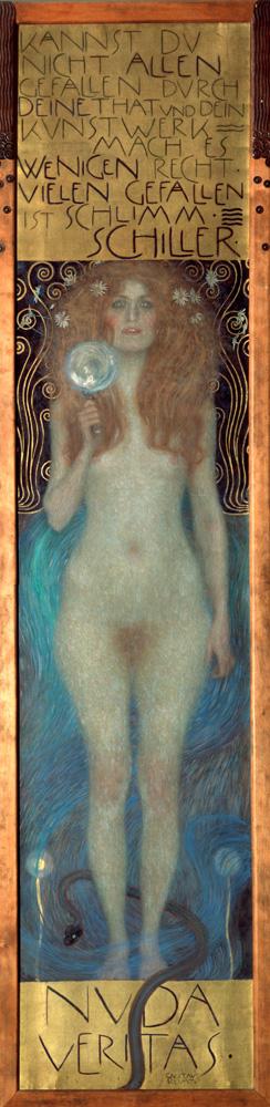 Gustav Klimt „Nuda Veritas“ 56 x 252 cm