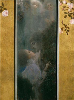 Gustav Klimt „Liebe“ 44 x 60 cm