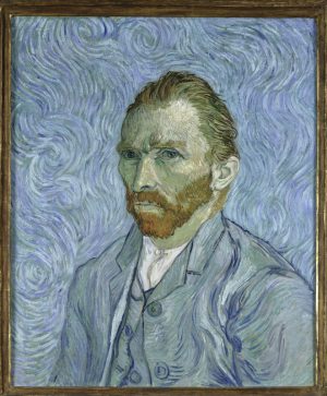 Vincent van Gogh “Selbstbildnis”. 65 x 54,5 cm