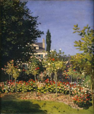 Claude Monet „Blühender Garten“ 54 x 65 cm