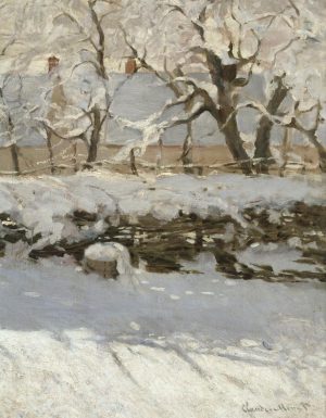 Claude Monet „Die Elster“ 130 x 89 cm
