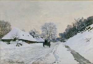 Claude Monet „Der Karren“ 92 x 65 cm