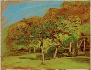Claude Monet „Obstbäume“ 29 x 22 cm