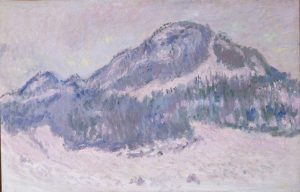 Claude Monet „Berg Kolsaas in Norwegen“ 100 x 65 cm