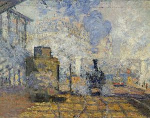 Claude Monet „Der Bahnhof Saint-Lazare“ 104 x 75 cm