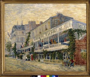 Vincent van Gogh “Das Restaurant de la Sirène in Asnières” 54,5 x 65,5 cm