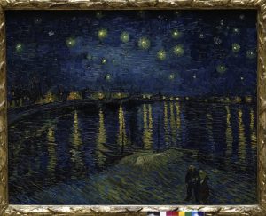 Vincent van Gogh “Sternennacht ueber der Rhône” 72,5 x 92 cm