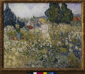 Vincent van Gogh “Marguerite Gachet in ihrem Garten”, 46 x 55,5 cm