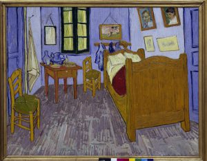 Vincent van Gogh “Van Goghs Schlafzimmer in Arles”, 56,5 x 74 cm