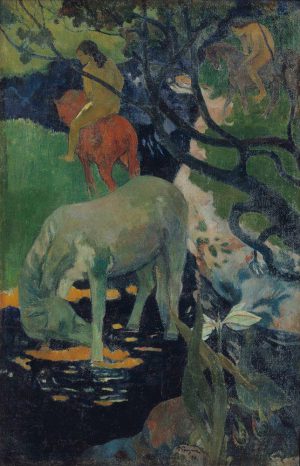 Paul Gauguin „Der Schimmel“  92 x 140 cm