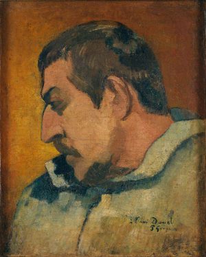 Paul Gauguin „Selbstbildnis“  32 x 41 cm