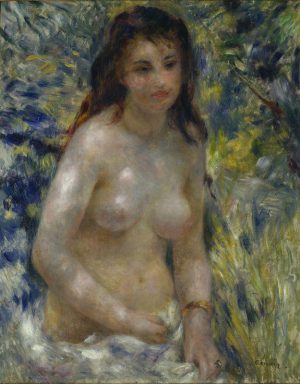 Auguste Renoir „Torse de femme au soleil (Frauenakt in der Sonne)“ 64 x 81 cm