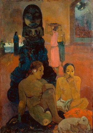 Paul Gauguin „Der große Buddha“  95 x 134 cm