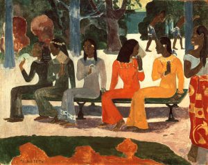Paul Gauguin „Ta Matete (Der Markt)“  92 x 73 cm