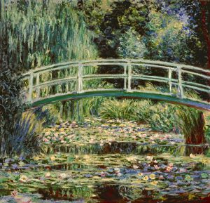 Claude Monet „Der Seerosenteich“ 93 x 89 cm