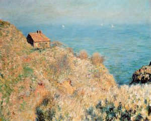 Claude Monet „Das Haus des Fischers in Varengeville“ 78 x 60 cm