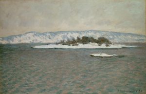 Claude Monet „Fjord von Christiania“ 100 x 65 cm