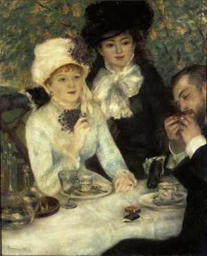 Auguste Renoir „Nach dem Essen“ 81 x 100 cm