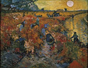 Vincent van Gogh “Der rote Weinberg” 73 x 91 cm