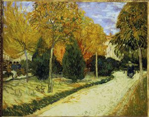 Vincent van Gogh “Weg im Park von Arles”. 72 x 93 cm