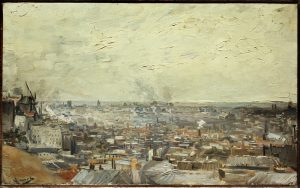 Vincent van Gogh “Blick auf Paris vom Montmartre” 38,5 x 61,5 cm
