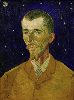 Vincent van Gogh “Bildnis des belgischen Dichters Eugene Boch” 60 x 45 cm
