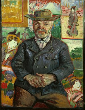 Vincent van Gogh “Bildnis Pere Tanguy”. 65 x 51 cm