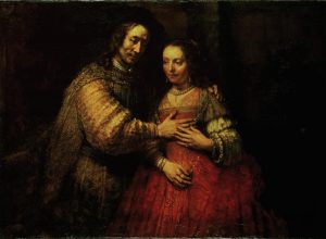 Rembrandt “Isaak und Rebekka“ 167 x 122 cm