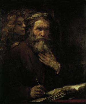 Rembrandt “Der Evangelist Matthäus“ 67 x 88.5 cm