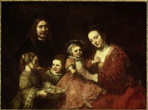 Rembrandt “Familienbildnis“ 70.6 x 92 cm