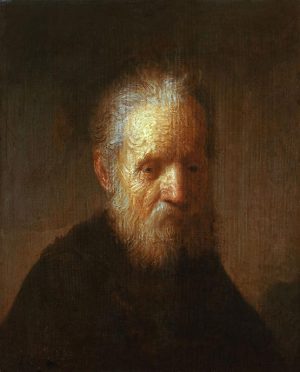 Rembrandt “Brustbild eines alten Mannes“ 69 x 90 cm