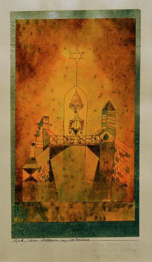 Paul Klee „Arlequin auf der Brücke“ 15 x 26 cm