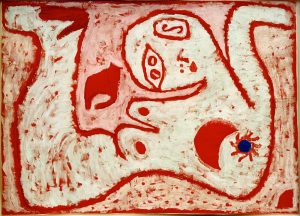 Paul Klee „ein Weib für Götter“ 62 x 44 cm