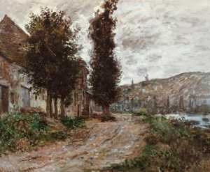 Claude Monet „Treidelweg bei Lavacourt“ 74 x 60 cm