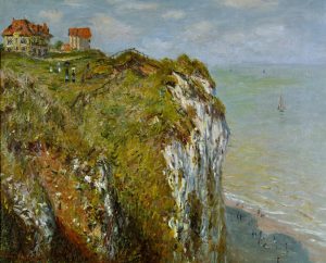 Claude Monet „Steilküste bei Dieppe“ 81 x 65 cm