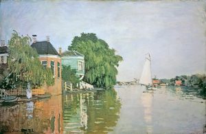 Claude Monet „Landschaft bei Zaandam“ 67 x 45 cm