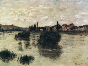 Claude Monet „Die Seine bei Lavacourt“ 74 x 55 cm
