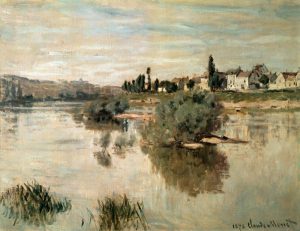 Claude Monet „Die Seine bei Lavacourt“ 74 x 56 cm