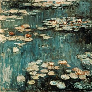 Claude Monet „Nympheas -Seerosen“ 200 x 200 cm
