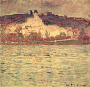 Claude Monet „Blick auf Vetheuil“ 93 x 90 cm