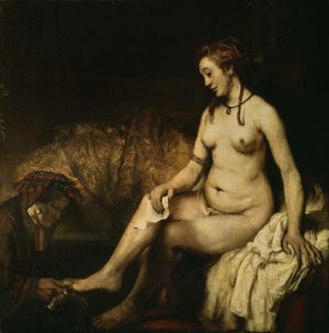 Rembrandt “Bathseba im Bade“ 167 x 122 cm