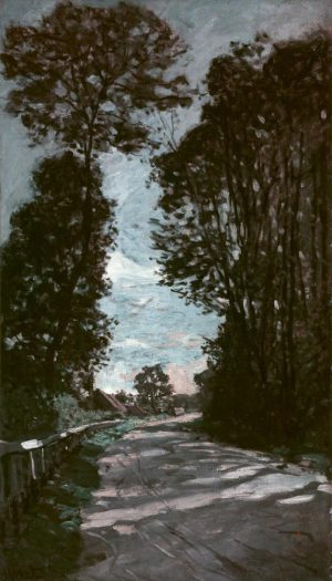 Claude Monet „Die Straße zum Gehöft St-Simeon“ 55 x 80 cm