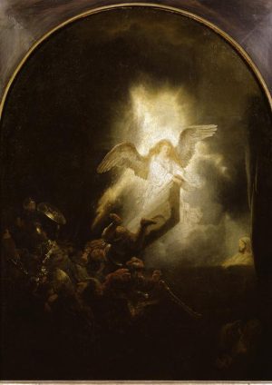 Rembrandt “Die Auferstehung Christi“ 49.5 x 61 cm