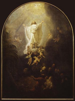 Rembrandt “Die Himmelfahrt Christi“ 65.2 x 89.4 cm